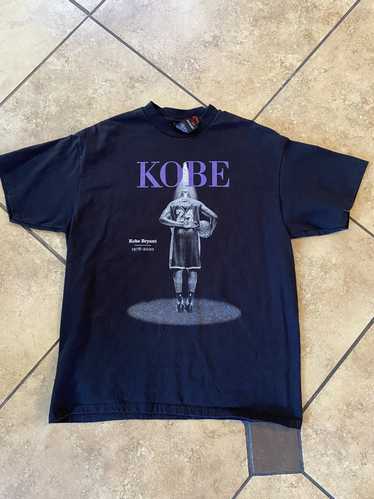 mens pre-owned tshirt r.i.p. kobe & gianna bryant size-L