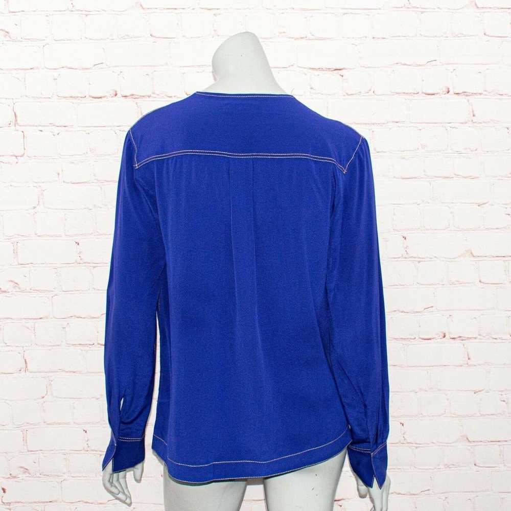 Rag & Bone Rag & Bone Vneck Shields Blouse in Ele… - image 4