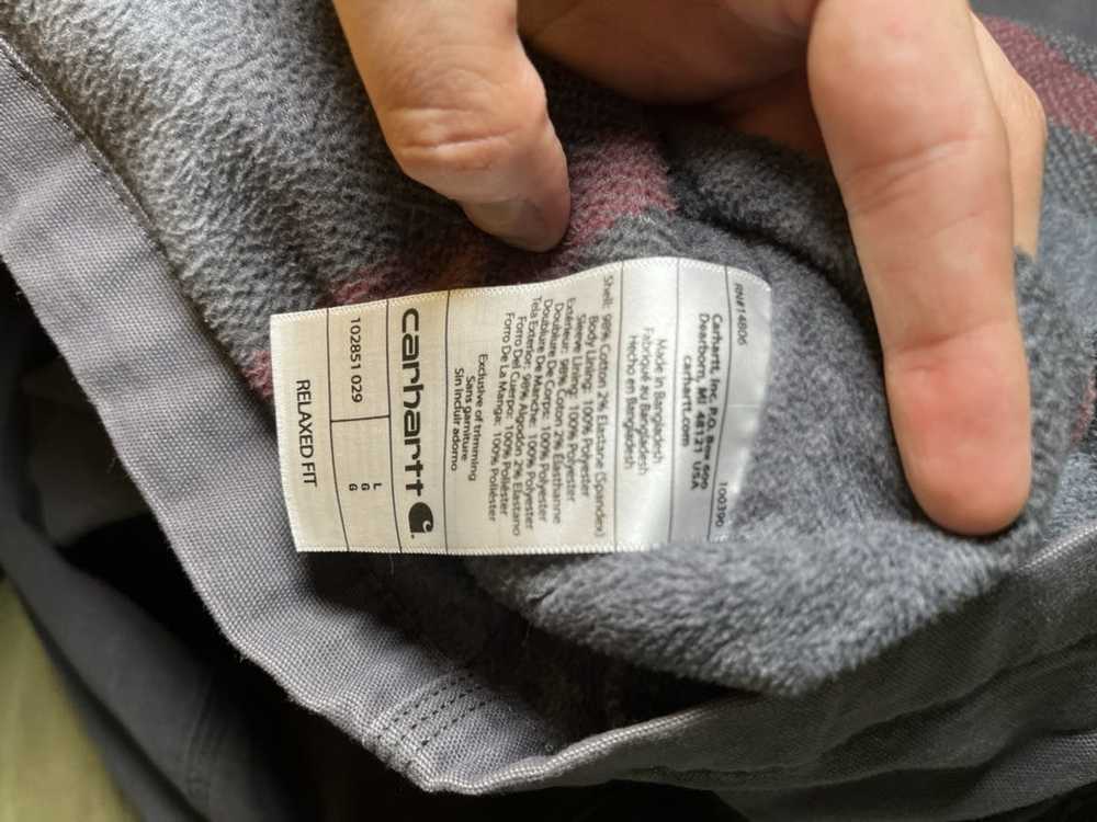 Carhartt Carhartt Fleece Lined Relaxed Fit - image 4