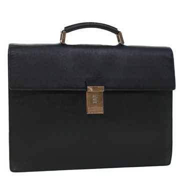 Prada PRADA Hand Bag Safiano leather Black Auth a… - image 1