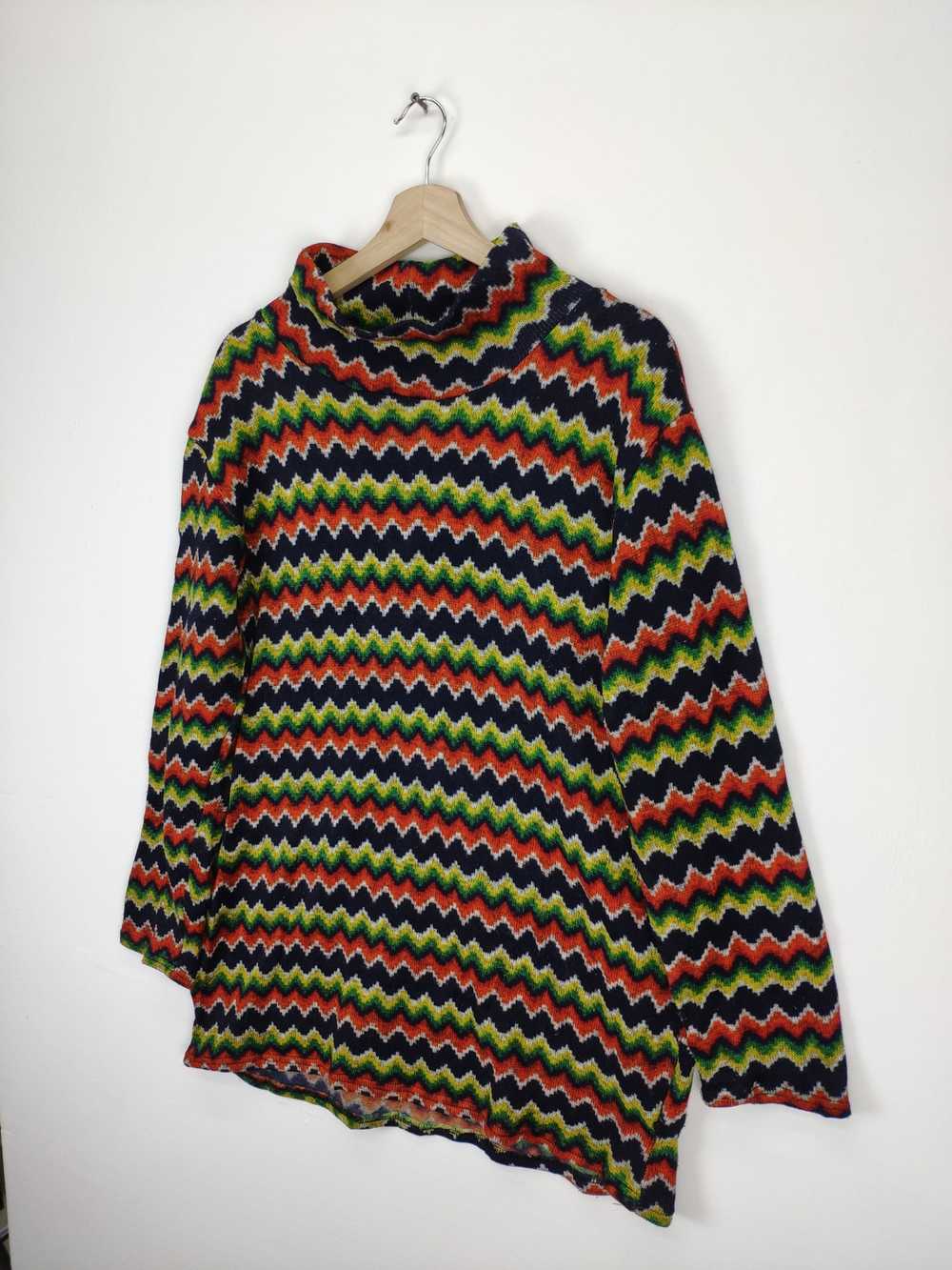 Aran Sweater Market × Japanese Brand × Rainbow Vi… - image 2