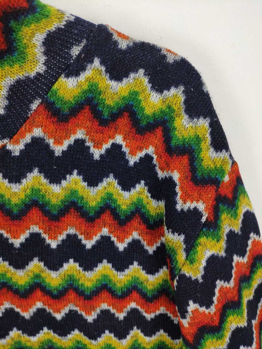 Aran Sweater Market × Japanese Brand × Rainbow Vi… - image 8