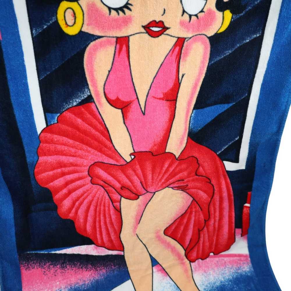 Vintage Vintage Betty Boop Huge Beach Towel - image 3