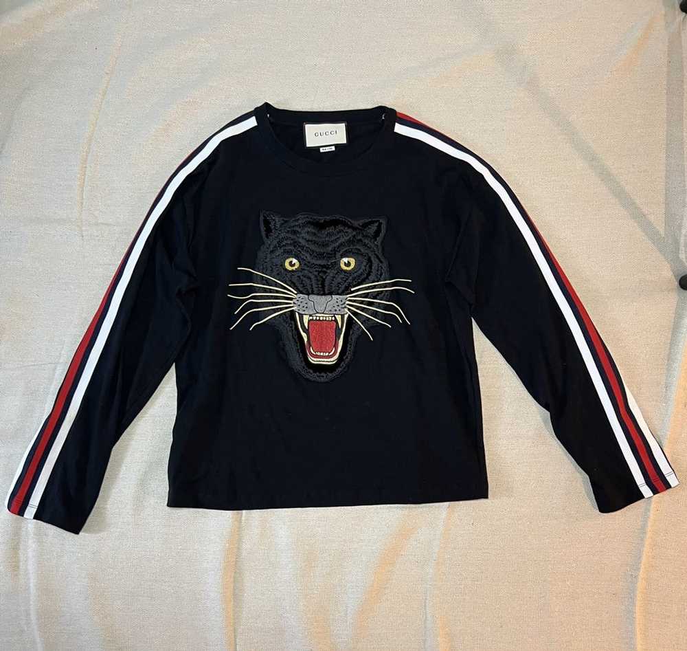 Gucci Gucci panther sweater - image 1