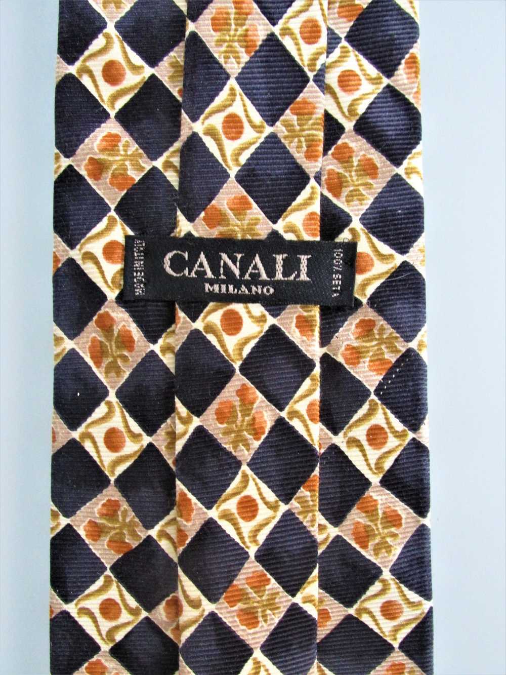 Canali Canali Men's Silk Tie - image 4