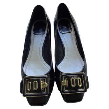 Dior Slippers/Ballerinas Patent leather in Black - image 1