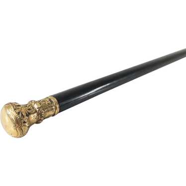 Victorian Gold Filled G/F Cane Walking Stick Handle