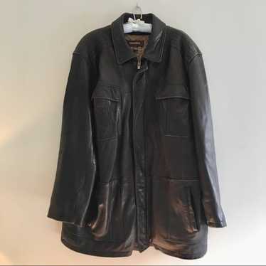 Danier Danier genuine black leather jacket