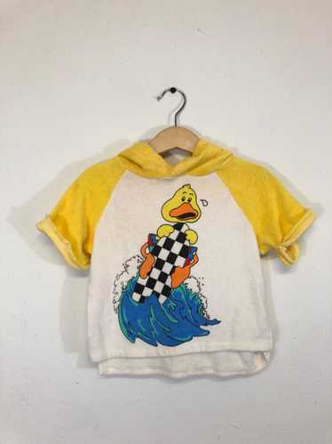 Kids' Surfing Duck Fleece Hoodie - image 1