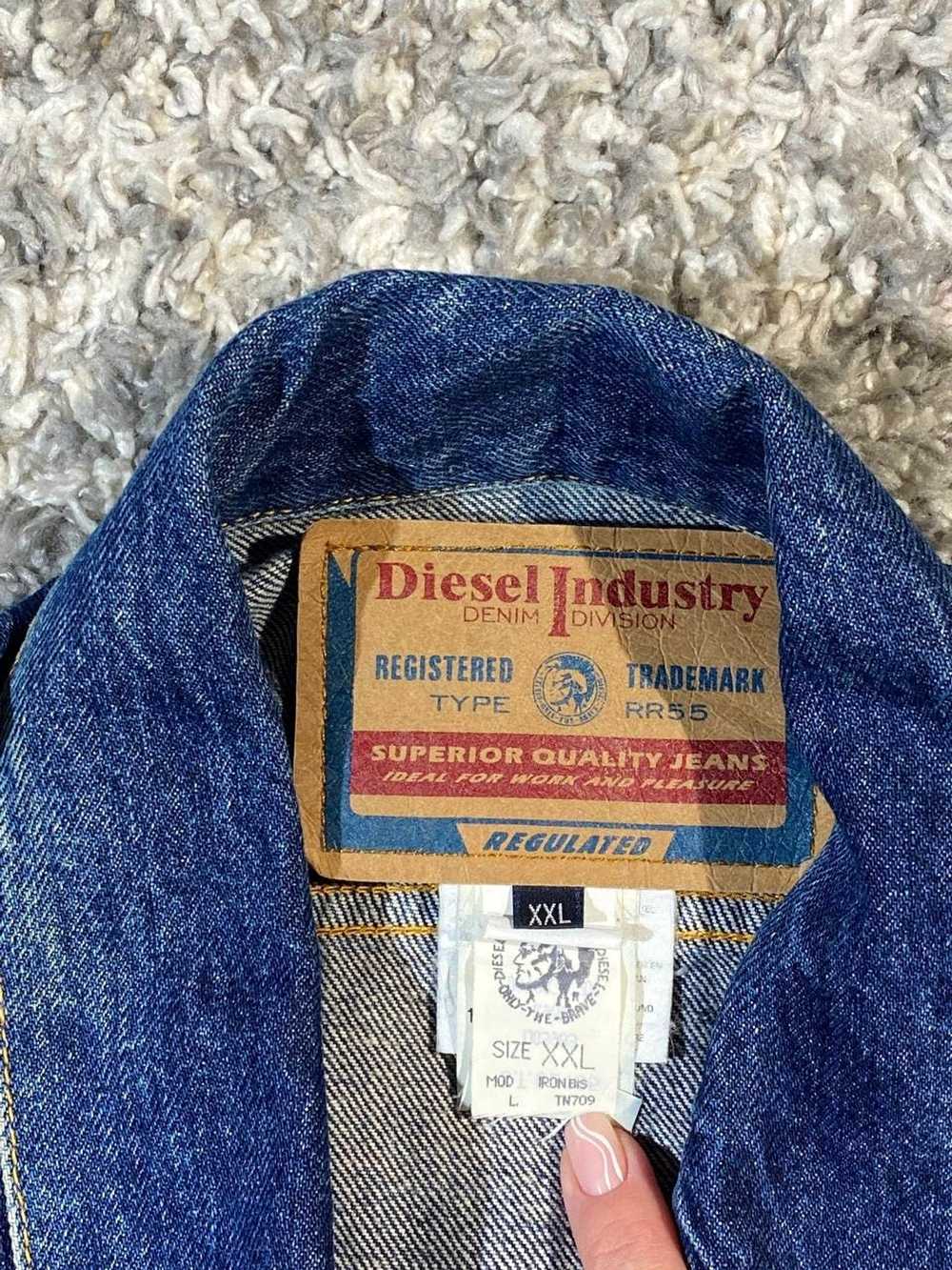 Diesel Diesel Industry Jacket Denim Men Size XXL … - image 7