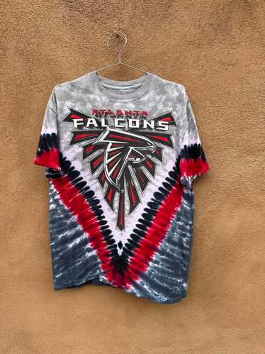 NFL Atlanta Falcons Bleached Tie Dye Vintage T-shirt Red Size XL - $35 -  From Madison