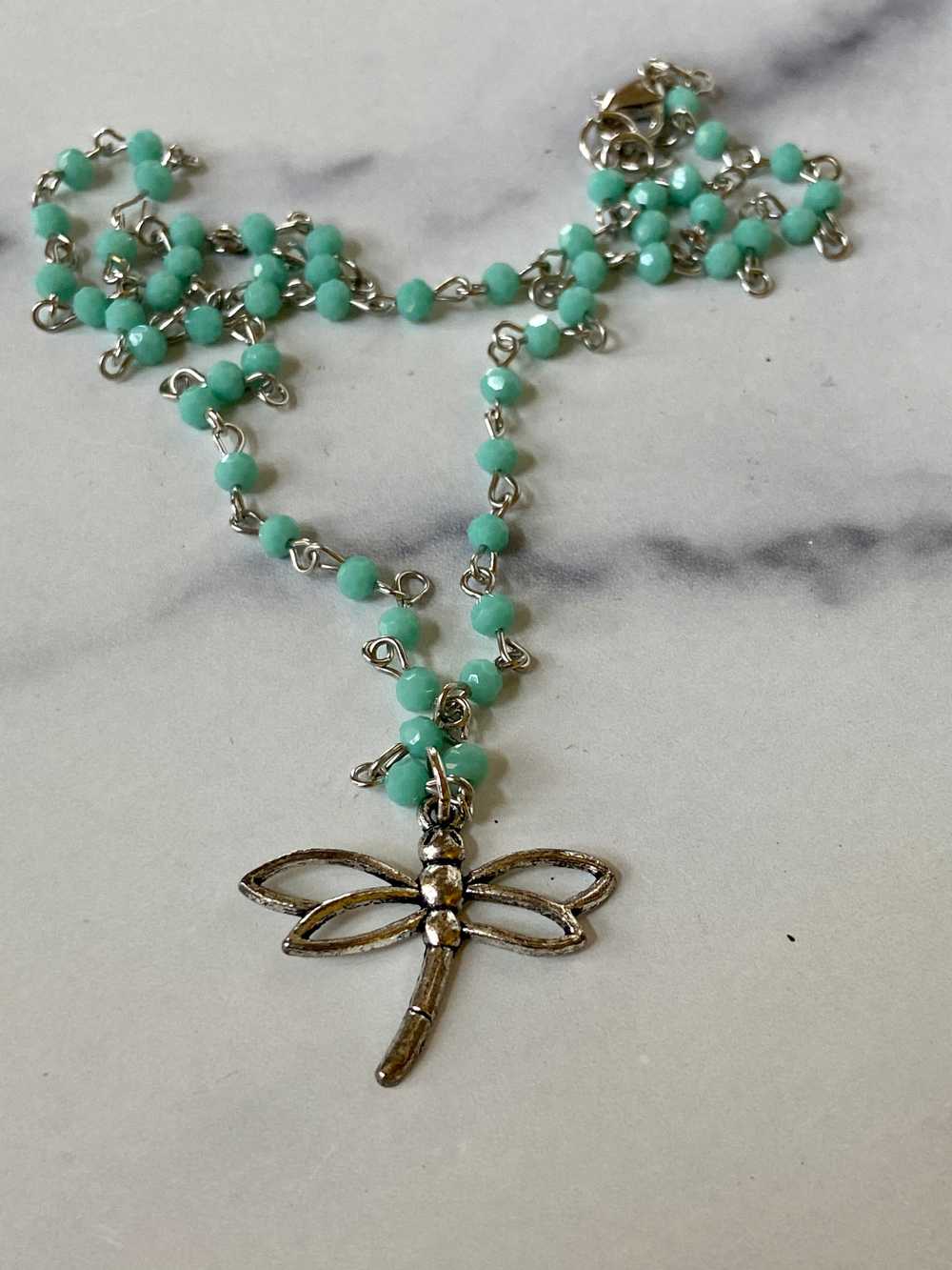 Dragonfly necklace - image 1