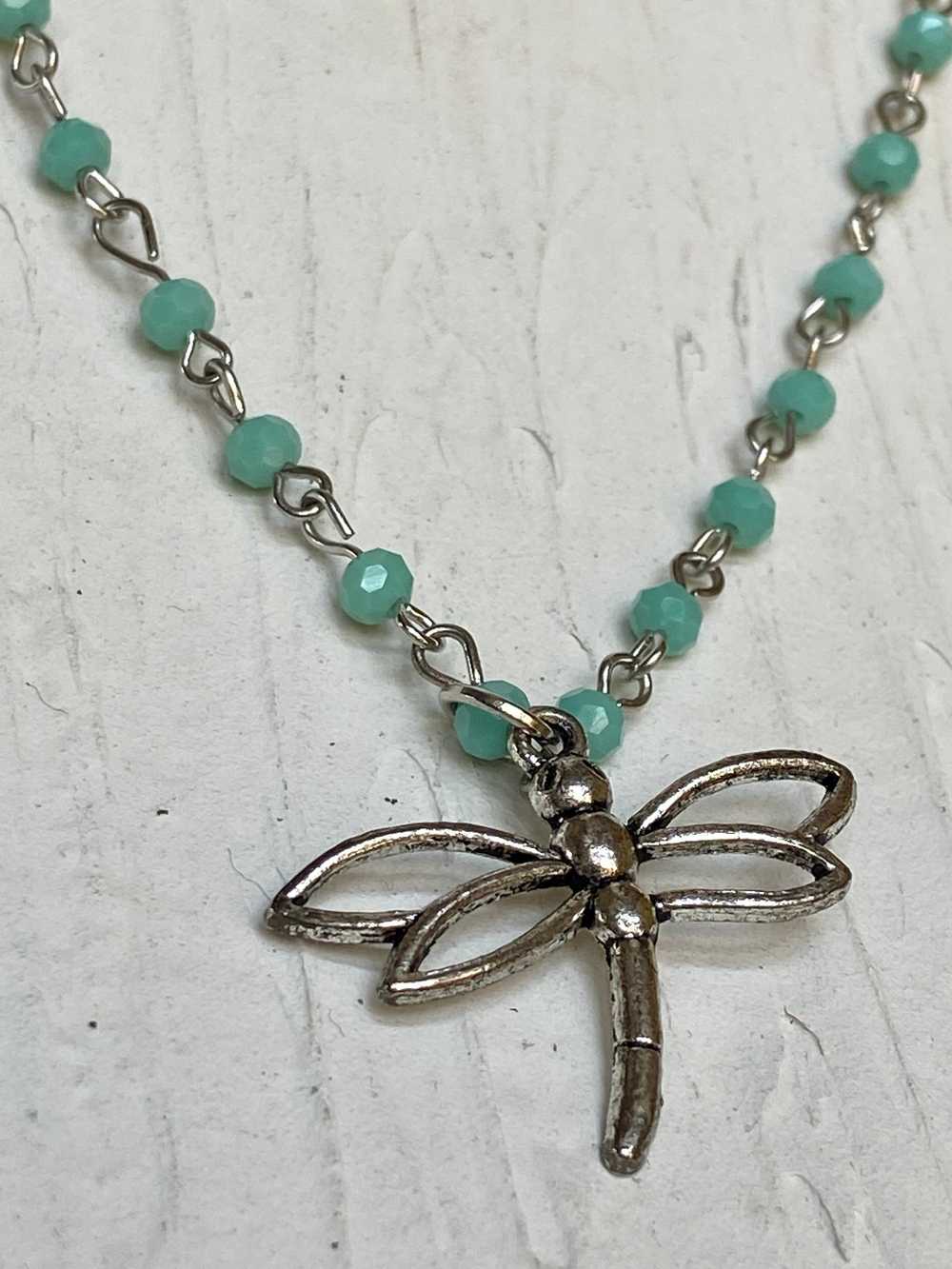 Dragonfly necklace - image 3
