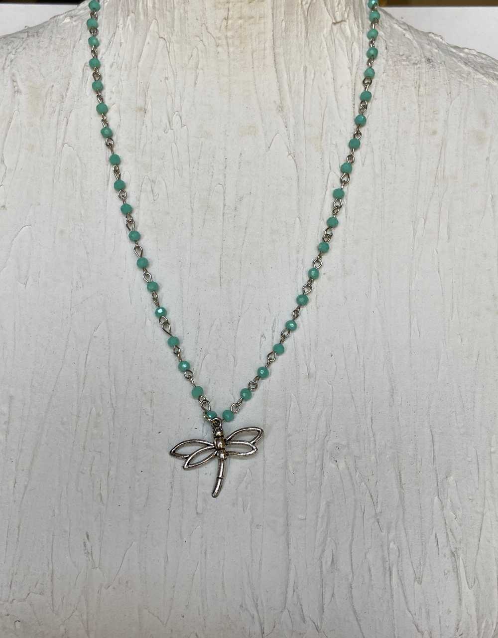 Dragonfly necklace - image 6