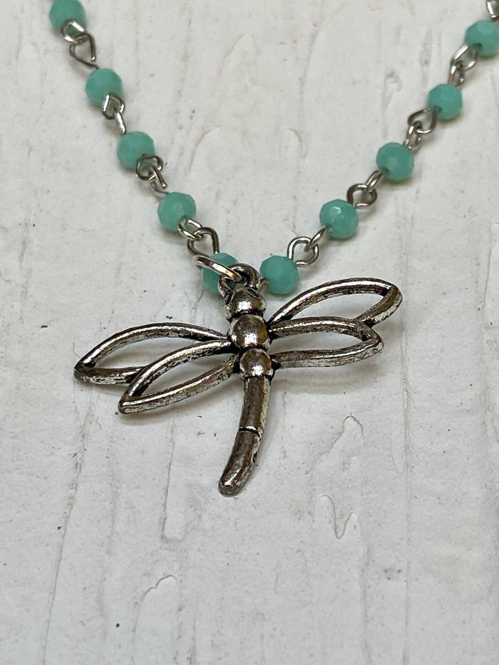 Dragonfly necklace - image 7
