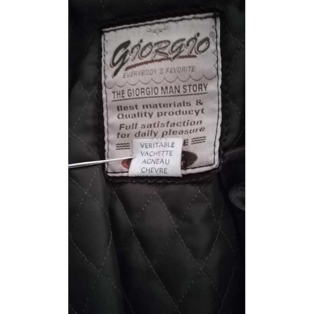 Giorgio & Mario Leather biker jacket - image 8