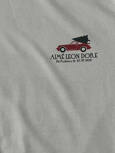 Aimé Leon Dore Graphic Jersey T-Shirt Gray FW19CT021-HEATH
