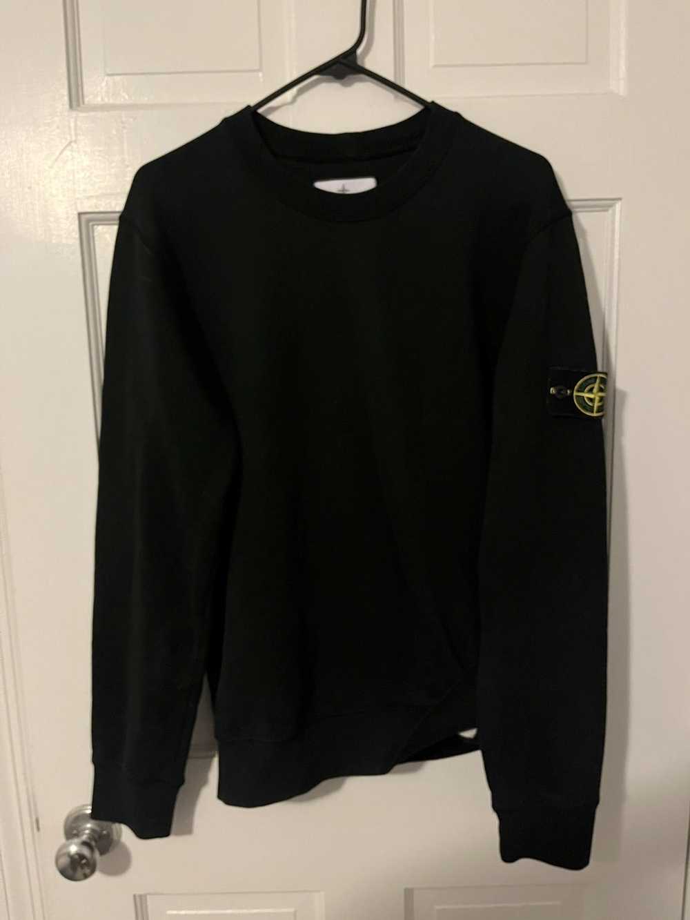 Stone Island Stone Island Black Sweatshirt - image 1