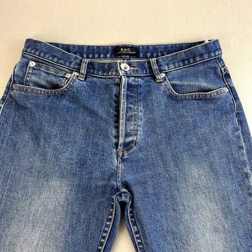 A.P.C. APC Jeans Mens 30 Blue Denim Petit New Sta… - image 2