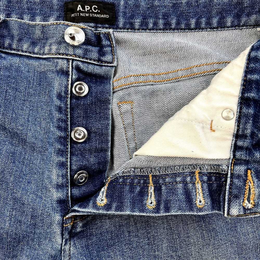 A.P.C. APC Jeans Mens 30 Blue Denim Petit New Sta… - image 6