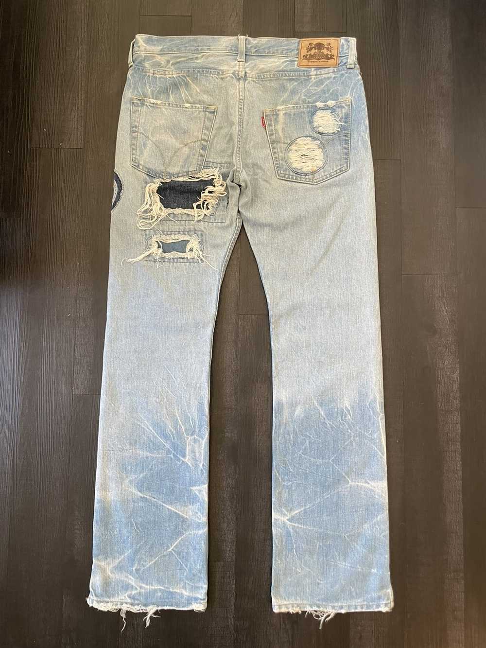 Hysteric Glamour Thee Hysteric XXX Distressed Pat… - image 3