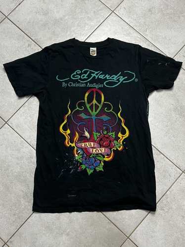 Ed Hardy × Hype × Vintage Ed Hardy True Love Y2K … - image 1