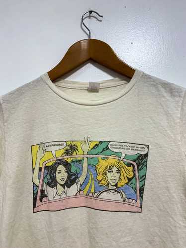 Re/done hanes womens t-shirt - Gem