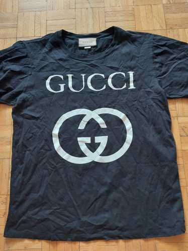 Gucci Mirror Logo T-shirt Black – Deal Hub