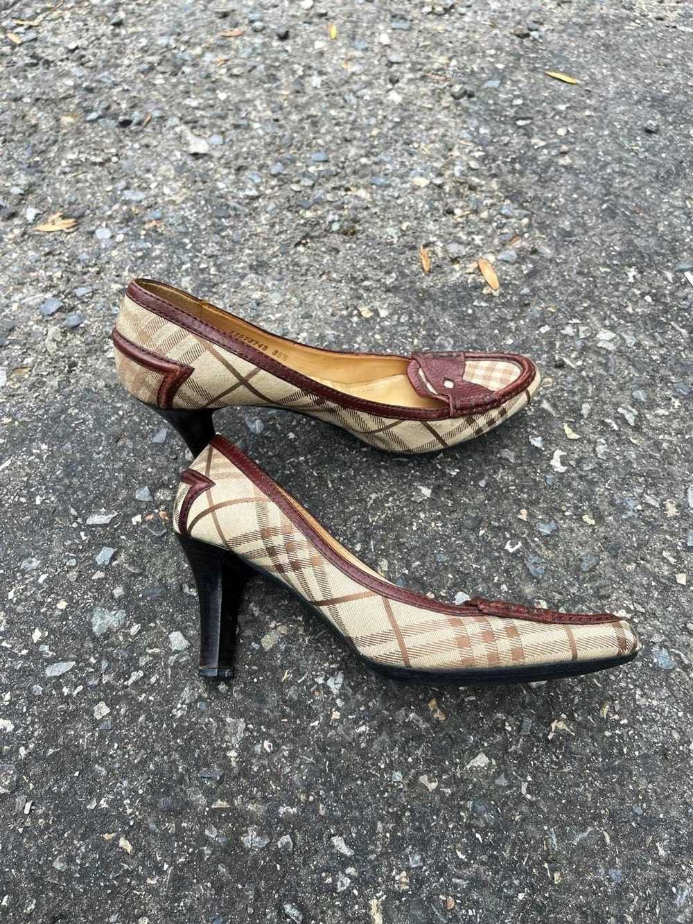 Burberry × Luxury × Vintage Vintage heels burberr… - image 1