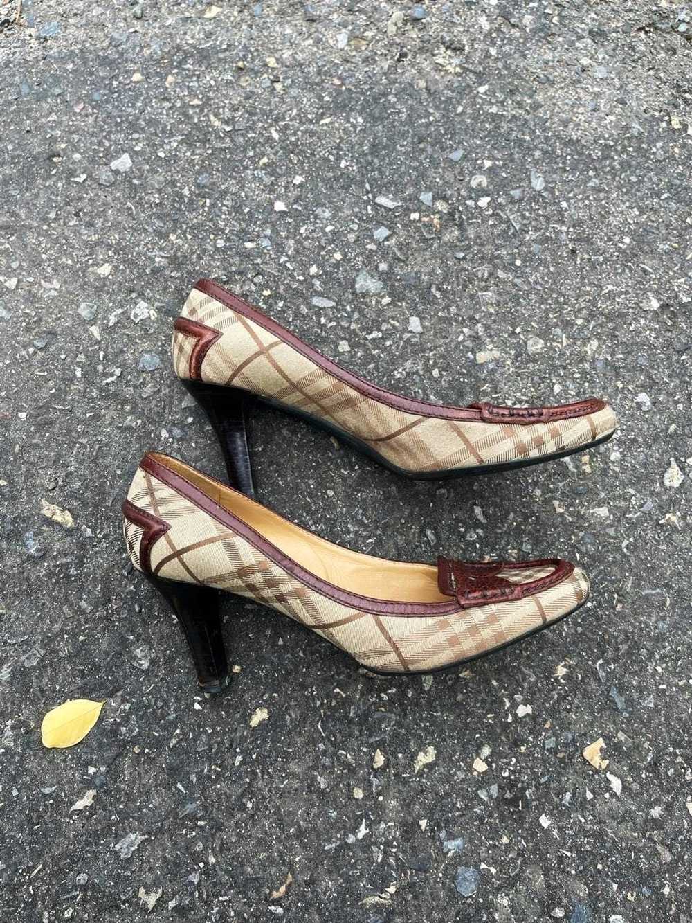 Burberry × Luxury × Vintage Vintage heels burberr… - image 2