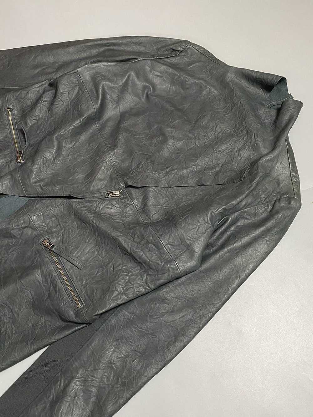 Avant Garde × Italian Designers × Leather Jacket … - image 2