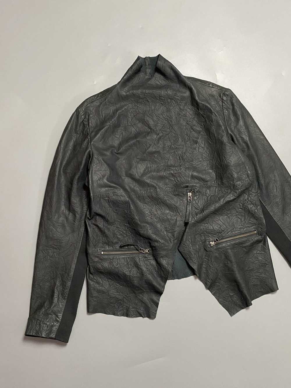 Avant Garde × Italian Designers × Leather Jacket … - image 3