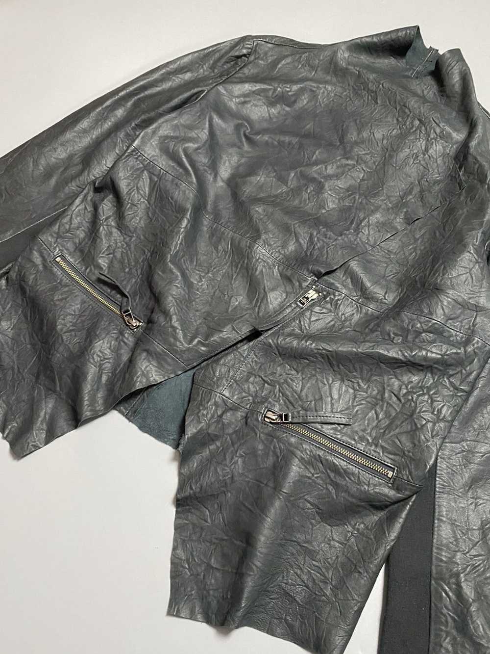 Avant Garde × Italian Designers × Leather Jacket … - image 4