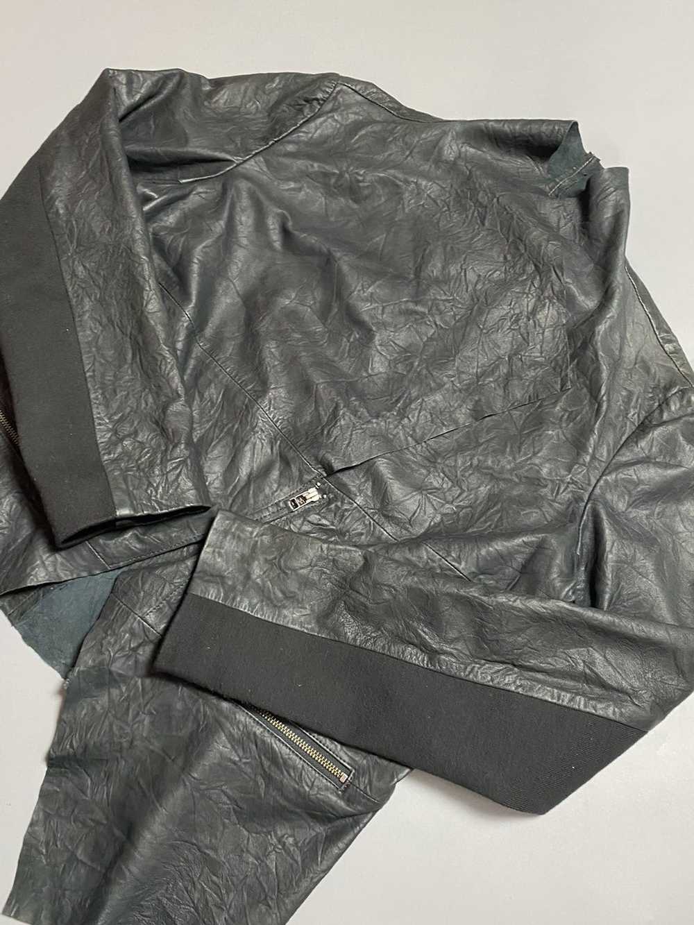 Avant Garde × Italian Designers × Leather Jacket … - image 5