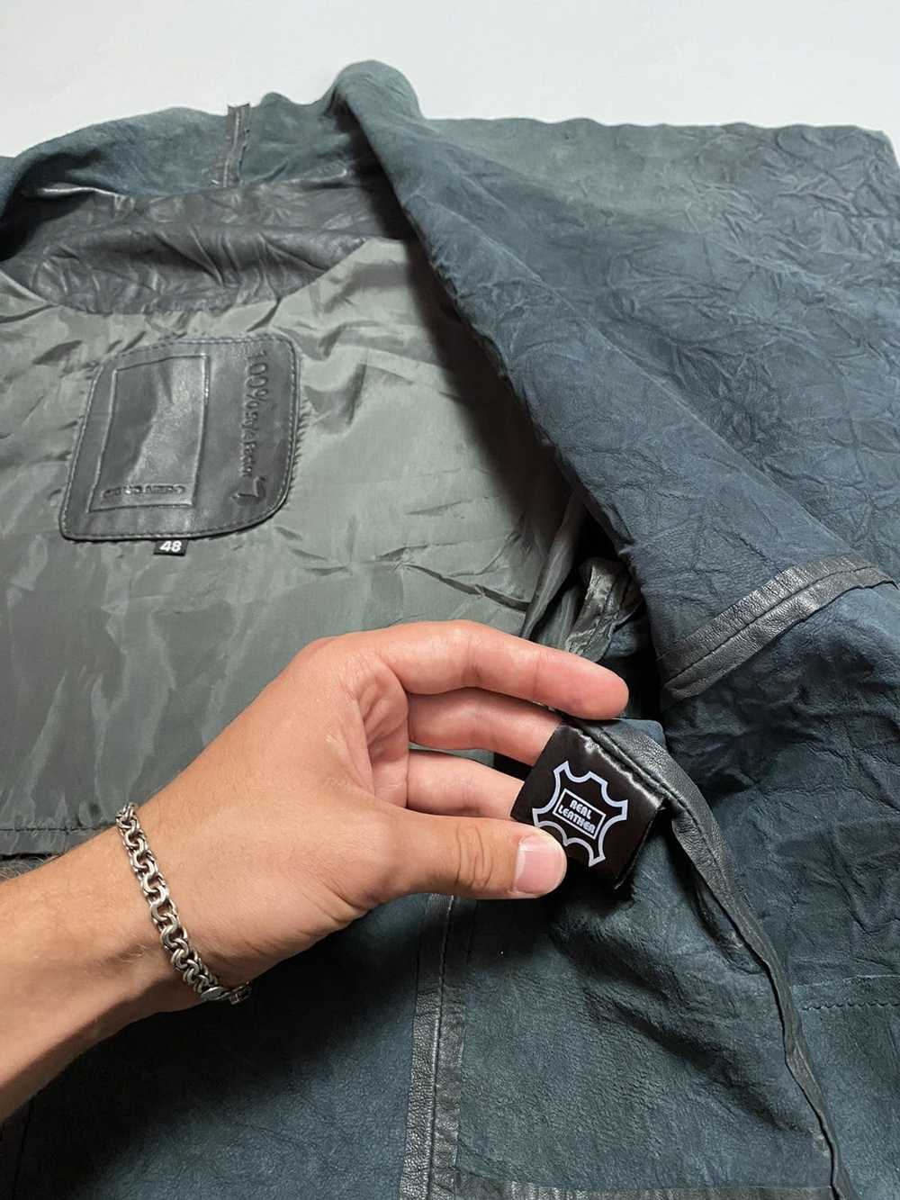 Avant Garde × Italian Designers × Leather Jacket … - image 7
