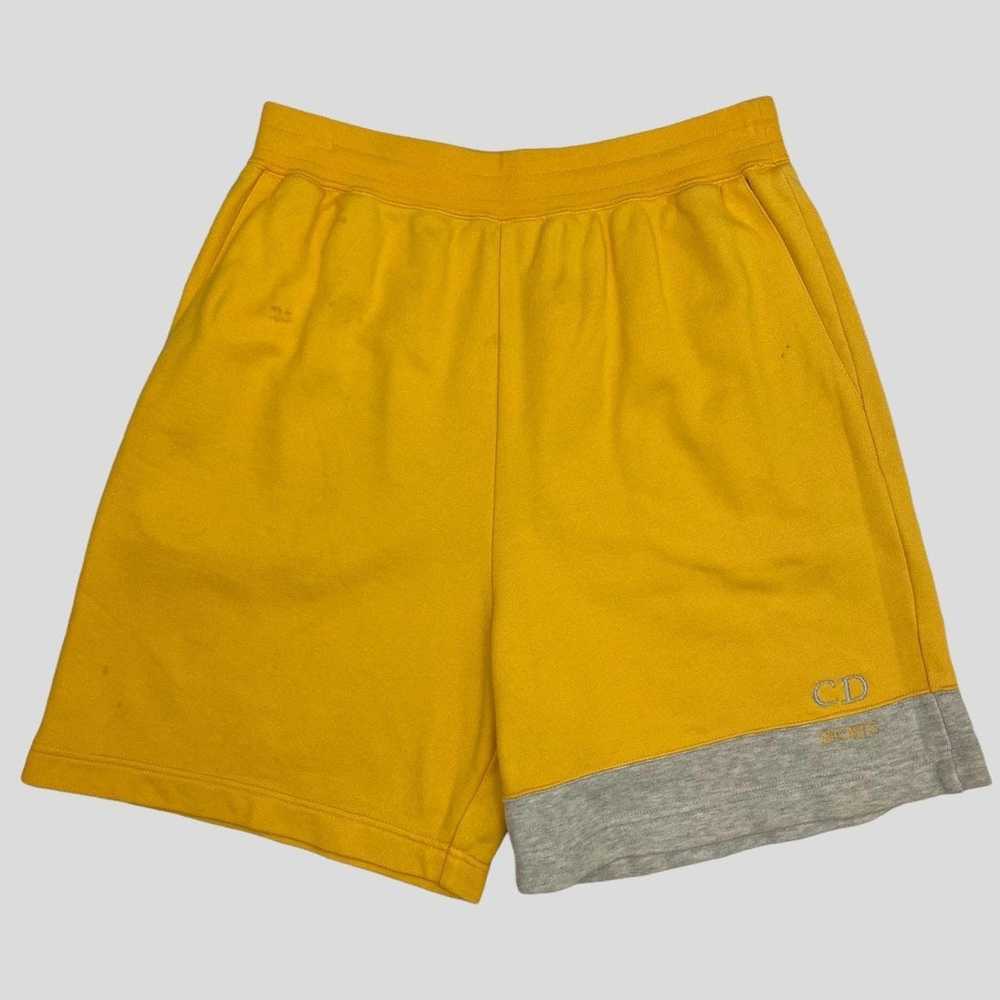 Dior Christian Dior Sports Cotton Logo Shorts - M - image 1