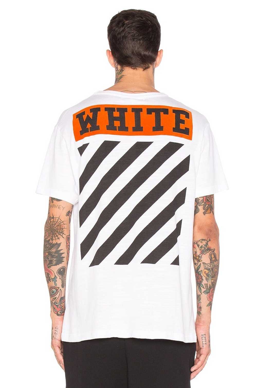 Off-White 2016ss Off White Classic Stripe T Shirt - image 1