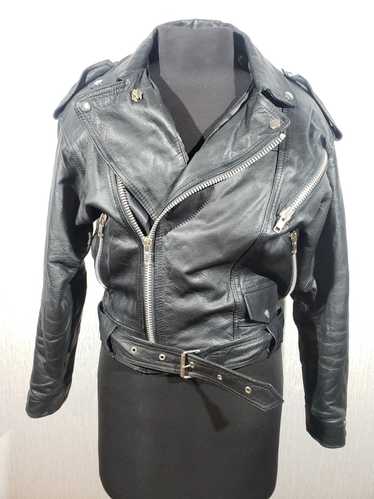 Designer × Leather Jacket Stylish men's leather b… - image 1