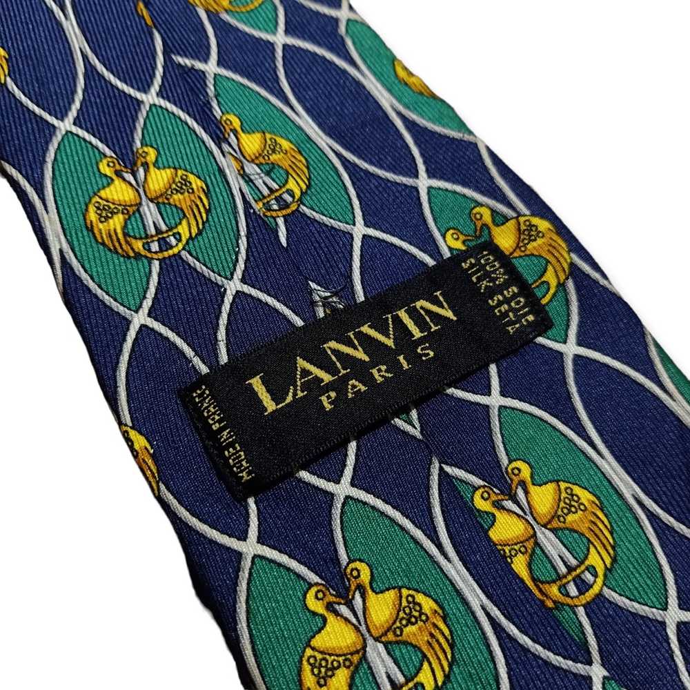 Lanvin × Streetwear × Vintage Lanvin Paris Tie Ma… - image 4