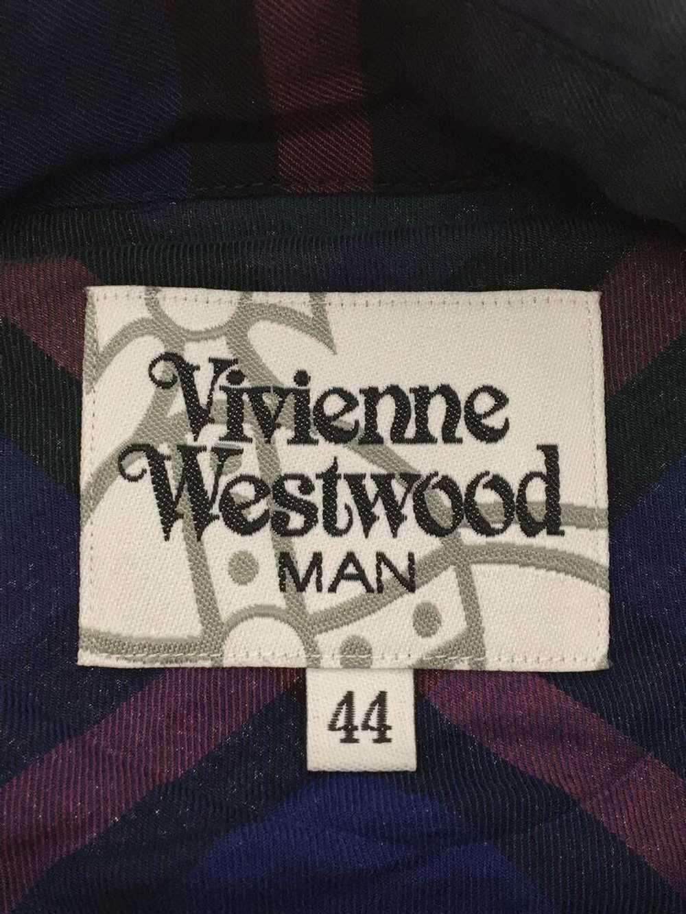 Vivienne Westwood Plaid Orb Button Shirt - image 4