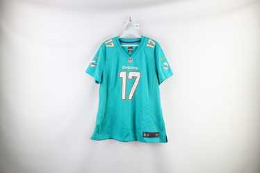 Miami Dolphins Mike Wallace #11 Teal NFL Jersey - Nike (ON FIELD