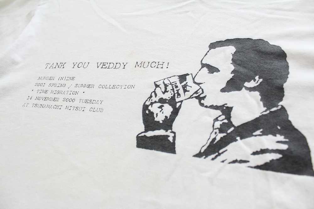 Number (N)ine AW 2001 "T'ank You Veddy Much" Tee - image 2