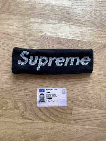 Supreme new era reflective hotsell logo headband