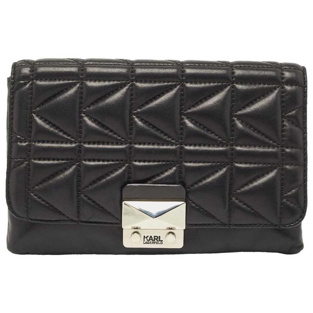 Karl Lagerfeld Leather clutch bag - image 1