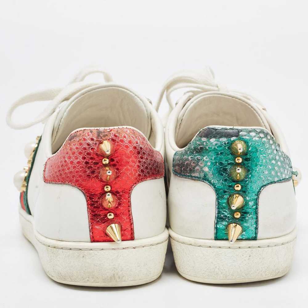 Gucci Leather trainers - image 5