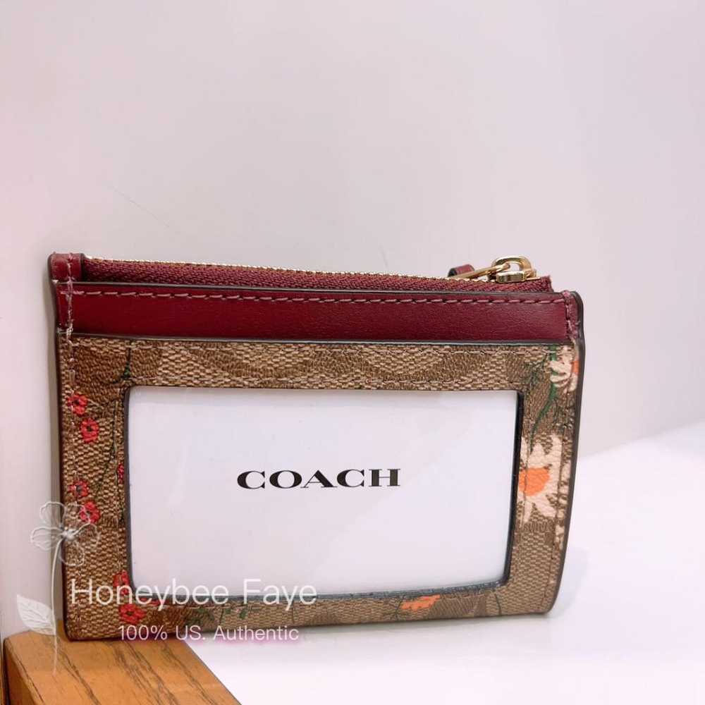 Coach Leather card wallet - image 6