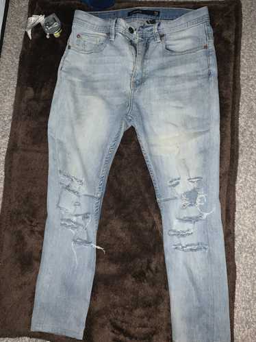 Cotton On Sz 28 cotton on custom ripped TAPERED C… - image 1