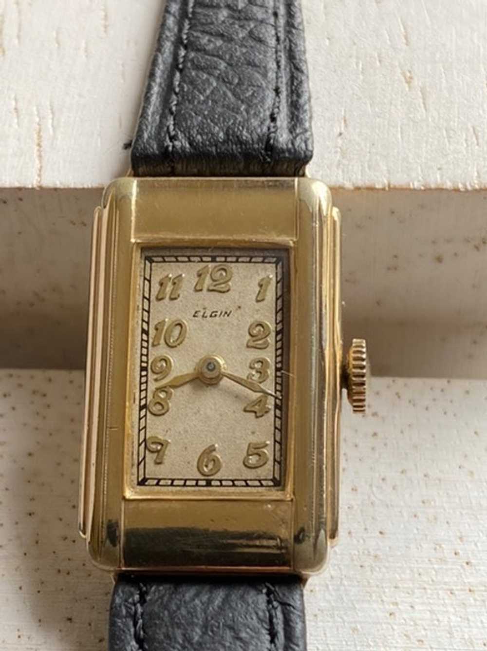 Elgin 1930’s 14k Gold Filled Ladies Watch - image 2