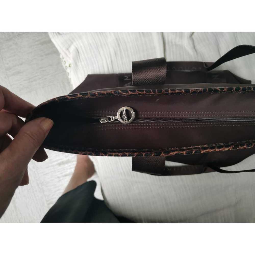 Longchamp 3d leather travel bag - image 8