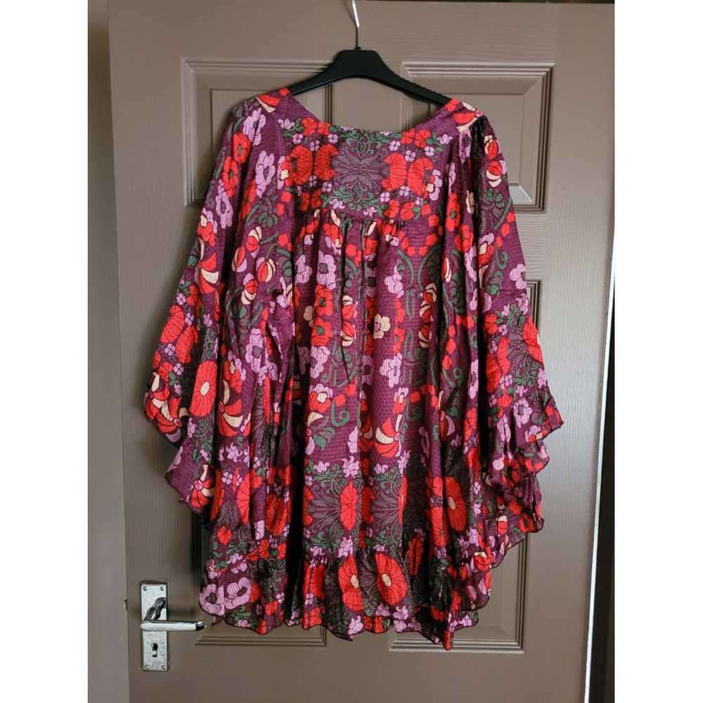 Anna Sui Silk mini dress - image 4